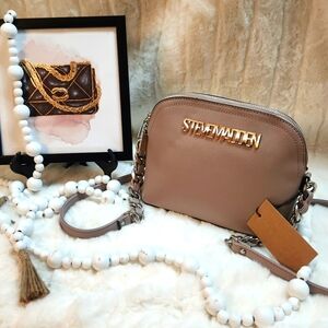 Steve Madden Taupe Crossbody Bag NWT